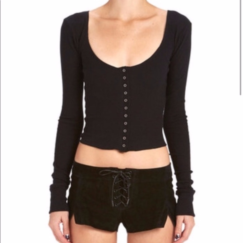 Are You Am I Black Knife Long Sleeve